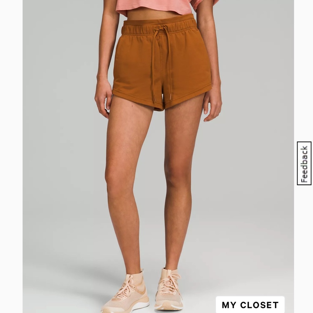 Lululemon Inner Glow Shorts 3” Terry